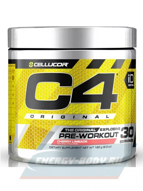 Предтерник Cellucor C4 Pre-Workout 195 г, Вишневый лимонад