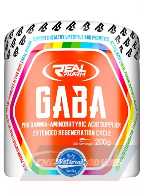  Real Pharm GABA Powder 200 г, Натуральный