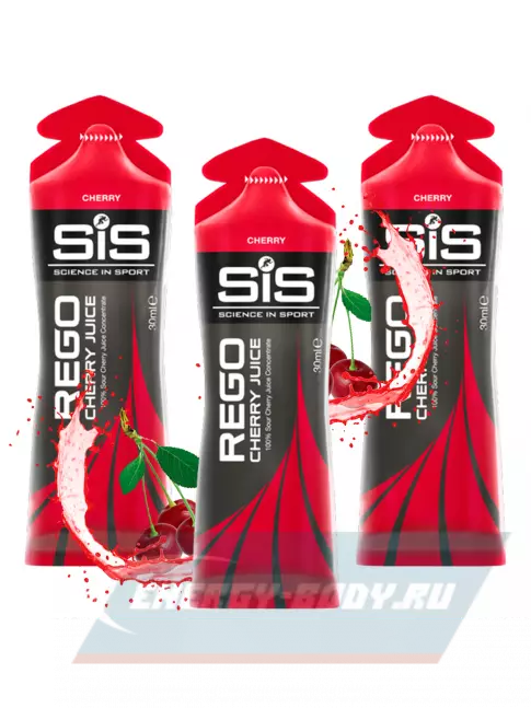 Предтерник SCIENCE IN SPORT (SiS) Rego Cherry Juice 3 x 30 мл, Вишня