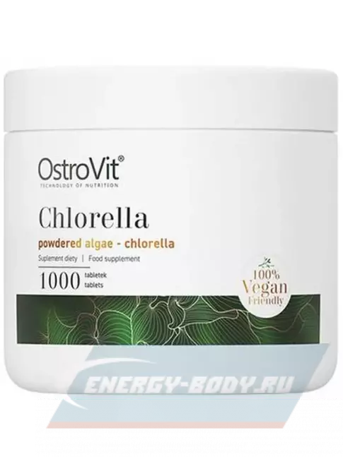  OstroVit Chlorella 1000 веган таблеток