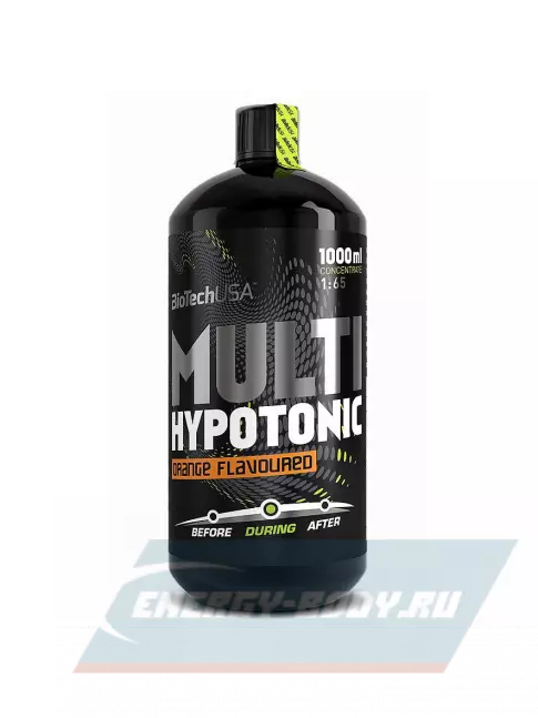 BioTechUSA Multi Hypotonic Drink 1:65 1000 мл, Апельсин BioTechUSA Multi Hypotonic Drink 1:65 1000 мл, Апельсин
