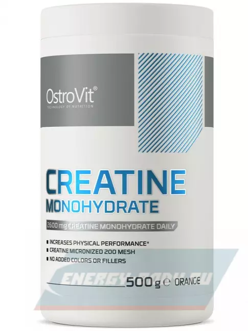  OstroVit Creatine Monohydrate 500 г, Апельсин