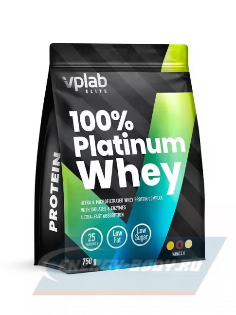  VP Laboratory 100% PLATINUM WHEY 750 г, Ваниль