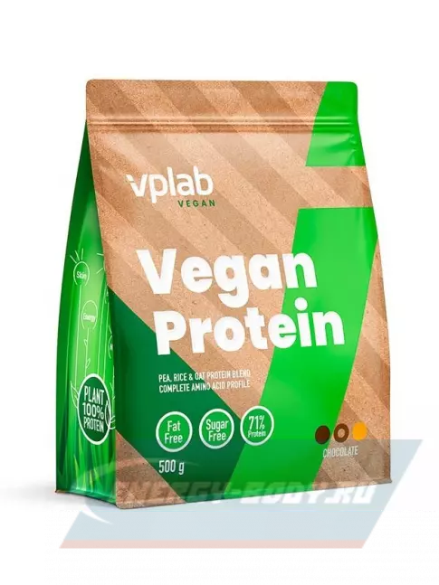  VP Laboratory Vegan Protein 500 г, Шоколад