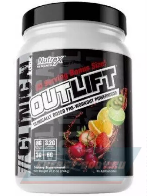 Предтерник NUTREX OutLift 756 г, Фруктовый пунш
