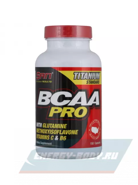ВСАА SAN BCAA-PRO 2:1:1 150 капсул