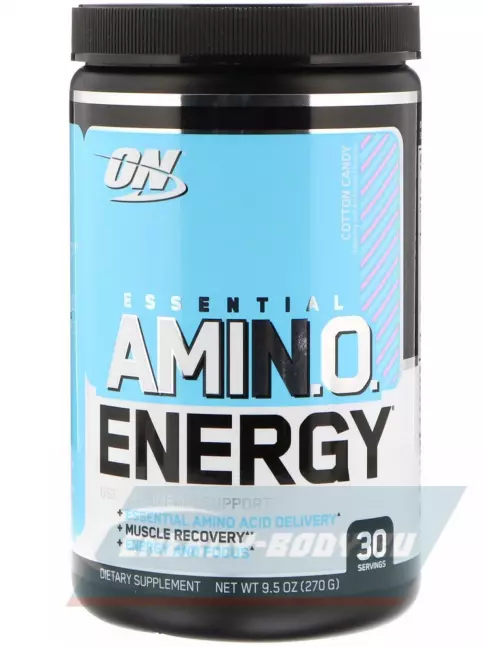 Аминокислотны Optimum Nutrition Essential Amino Energy 270 г, Сладкая вата