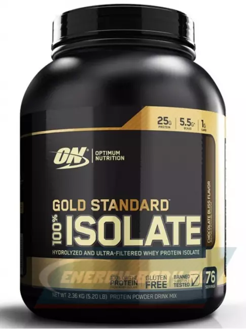  Optimum Nutrition 100% Isolate Gold Standard 2360 г, Мятный шоколад
