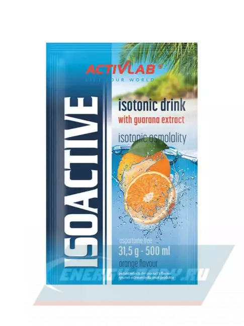  ActivLab Isoactiv 630 г (20 саше) 20 х 31,5 гр, Апельсин