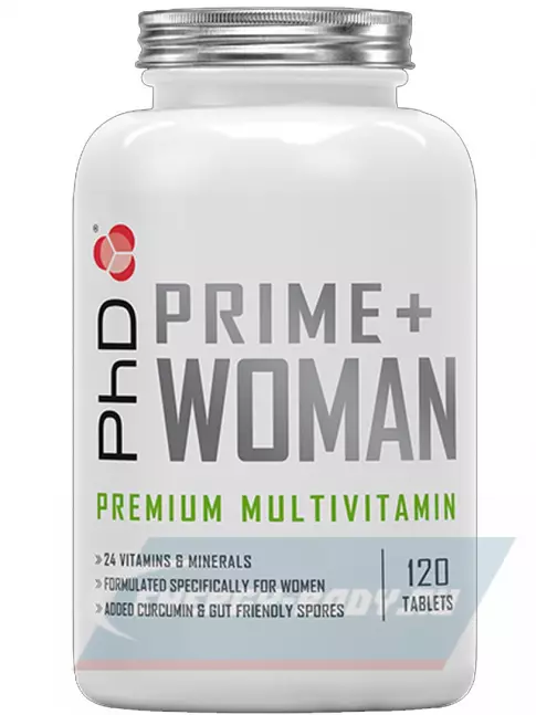 PhD Nutrition PHD VMS MULTIVITAMIN PRIME WOMAN 120 таблеток