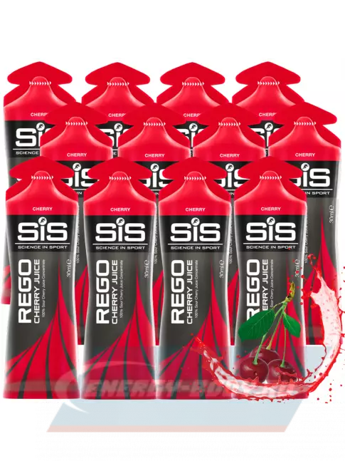 Предтерник SCIENCE IN SPORT (SiS) Rego Cherry Juice 12 x 30 мл, Вишня