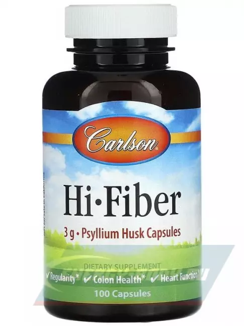  Carlson Labs Hi Fiber 100 капсул