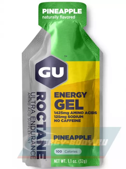 Энергетический гель GU ENERGY GU ROCTANE ENERGY GEL no caffeine 3 x 32 г, Микс