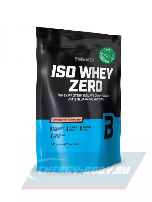  BioTechUSA Iso Whey Zero 500 г, Клубника