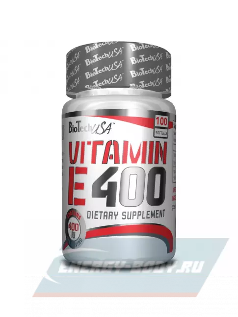 BioTechUSA Vitamin E 400 100 капсул BioTechUSA Vitamin E 400 100 капсул
