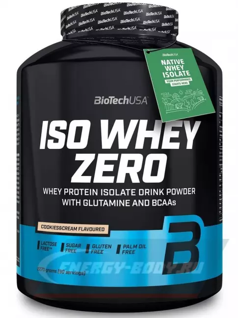  BioTechUSA Iso Whey Zero 2270 г, Печенье с Кремом
