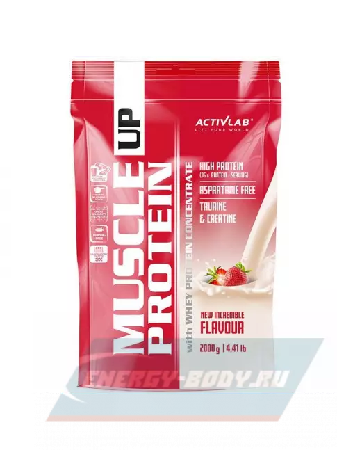 ActivLab Muscle UP Protein 2000 гр, Клубника