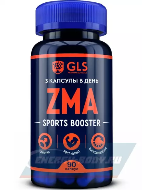 GLS pharmaceuticals ZMA 90 капсул GLS pharmaceuticals ZMA 90 капсул