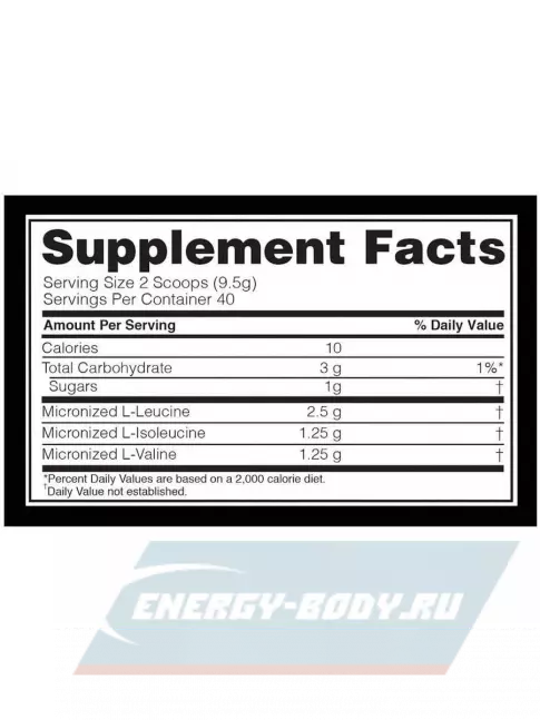 ВСАА Optimum Nutrition BCAA 5000 Powder 2:1:1 380 г, Фруктовый пунш