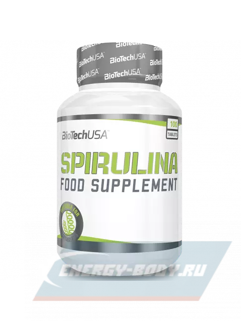 BioTechUSA SPIRULINA 100 таблеток BioTechUSA SPIRULINA 100 таблеток