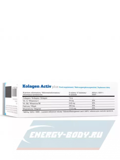 COLLAGEN OLIMP Kolagen Activ Plus 80 таблеток