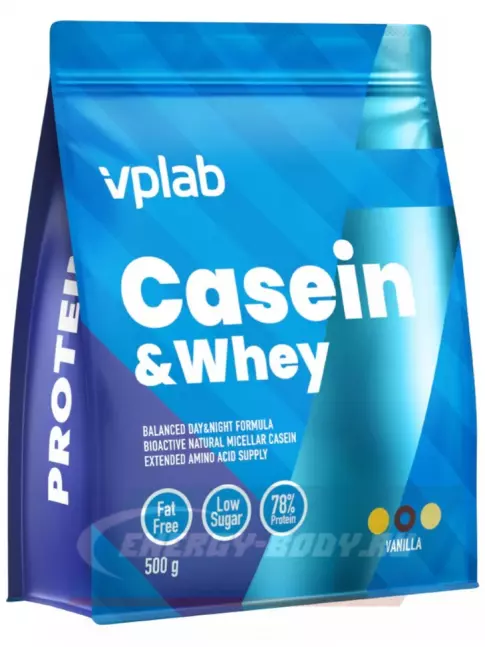  VP Laboratory Casein & Whey 500 г, Ваниль