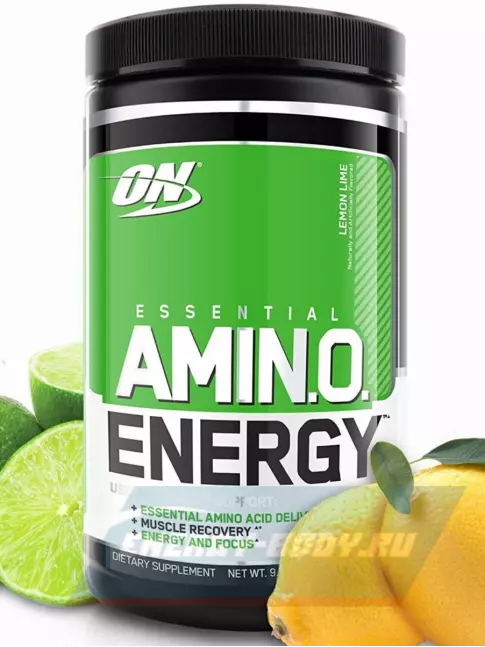 Аминокислотны Optimum Nutrition Essential Amino Energy 270 г, Лимон - Лайм