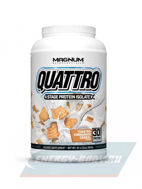  Magnum Quattro 910 г, Поджаренные хлопья с корицей