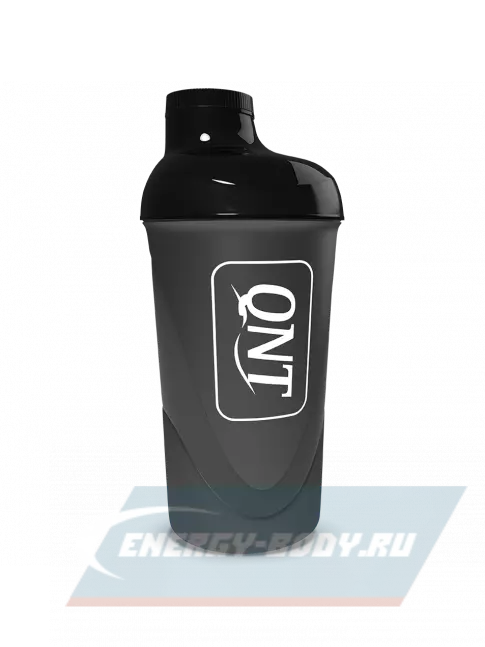  QNT PLASTIC SHAKER 600ML BLACK - Пластиковый шейкер QNT 600 мл 