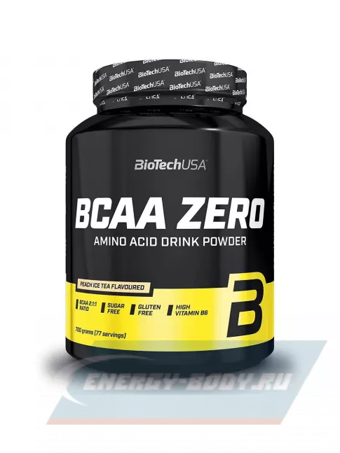 ВСАА BioTechUSA BCAA Zero 2:1:1 700 г, Персик ВСАА BioTechUSA BCAA Zero 2:1:1 700 г, Персик