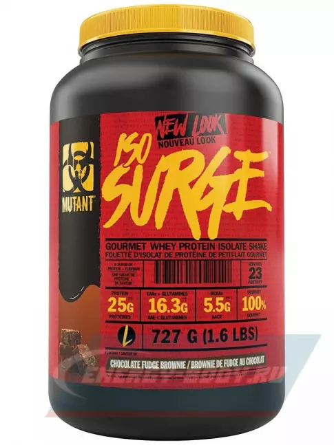 Mutant Iso Surge 727 г, Шоколадный Брауни Mutant Iso Surge 727 г, Шоколадный Брауни