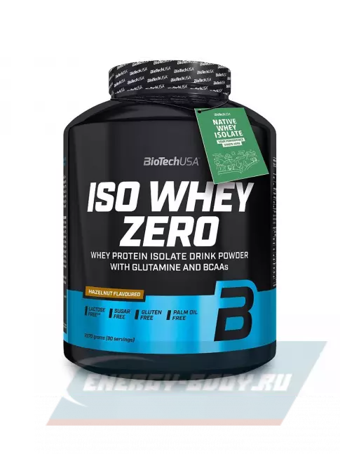  BioTechUSA Iso Whey Zero 2270 г, Лесной орех