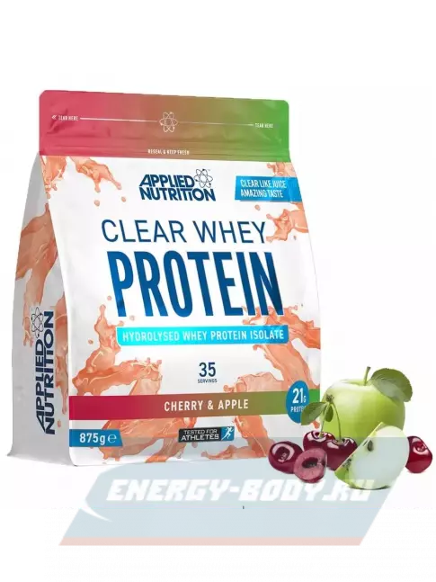  APPLIED NUTRITION Clear Whey Protein 875 г, Вишня и Яблоко