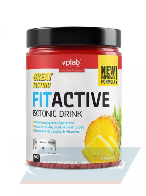  VP Laboratory FITACTIVE ISOTONIC DRINK 500 г, Ананас