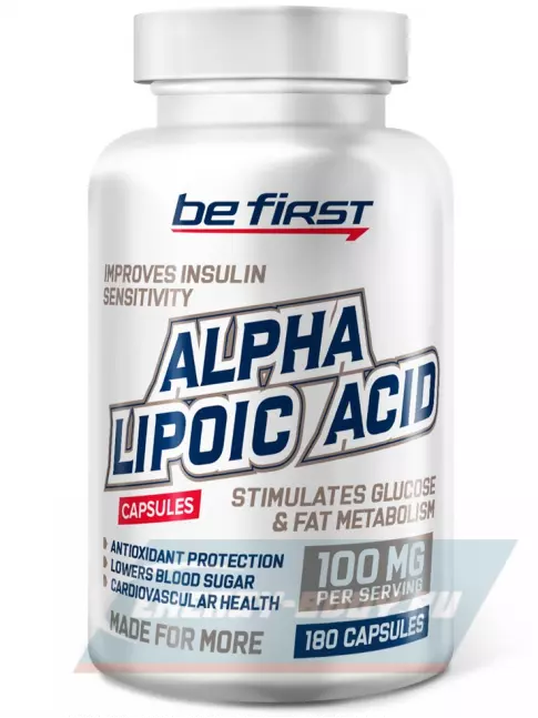  Be First Alpha Lipoic Acid (альфа-липоевая кислота) 180 капсул