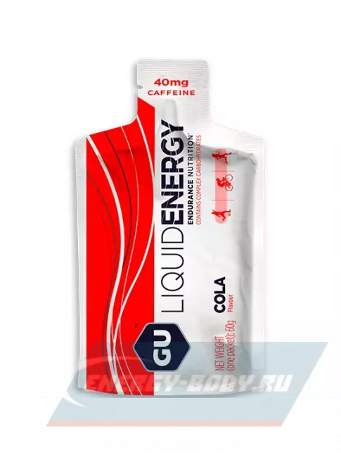 Энергетический гель GU ENERGY GU Liquid Enegry Gel caffeine 60 г, Кола