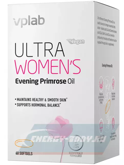 VP Laboratory Ultra Womens Evening Primrose oil 60 капсул