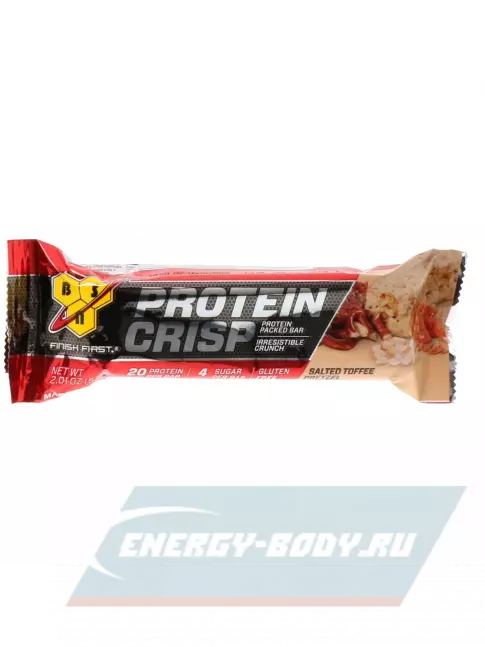 Батончик протеиновый Optimum Nutrition Protein Crisp Bar 57 г, Соленая ириска
