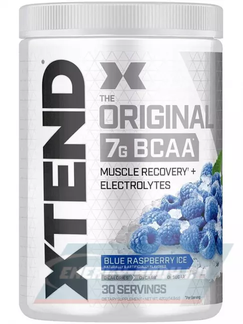 ВСАА Xtend Original 398-431 г, Ледяная голубая малина ВСАА Xtend Original 398-431 г, Ледяная голубая малина