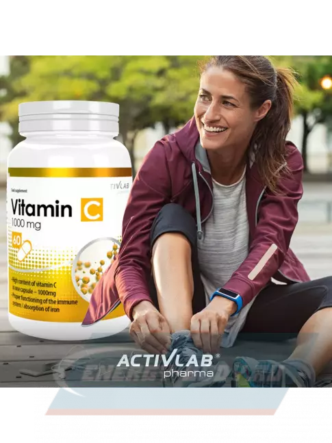  ActivLab Vitamin C 1000 mg 60 капсул, Нейтральный