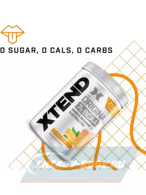 ВСАА Xtend Xtend Original 2:1:1 398-431 г, Апельсин