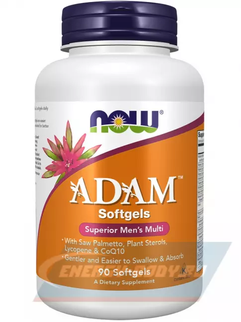  NOW FOODS Adam Male Multi (Softgels) 90 гелевых капсул