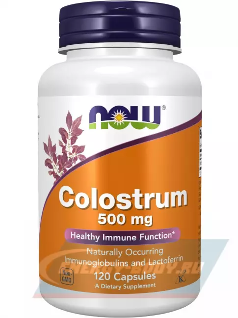  NOW FOODS Colostrum 500 mg 120 капсул