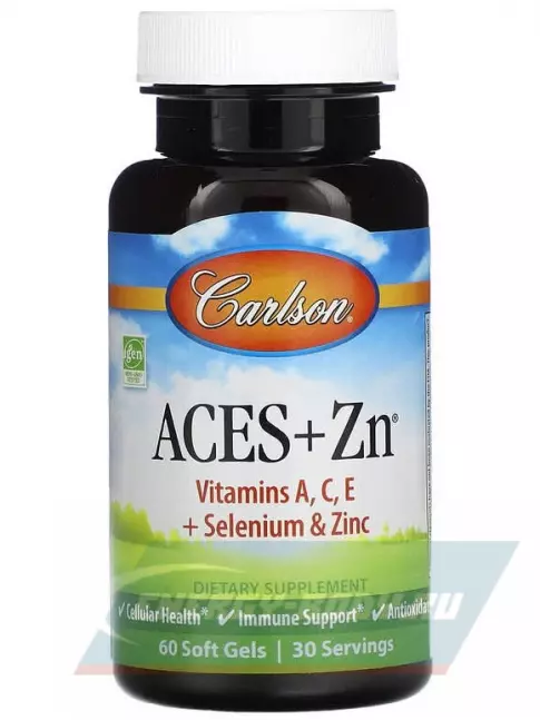  Carlson Labs ACES + Zn 60 капсул