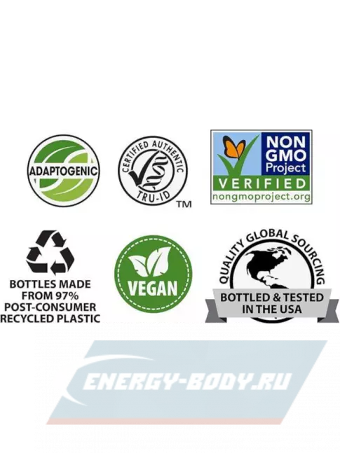  Nature's Way American Ginseng 50 веган капсул