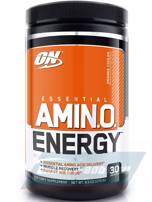Аминокислотны Optimum Nutrition Essential Amino Energy 270 г, Апельсин Аминокислотны Optimum Nutrition Essential Amino Energy 270 г, Апельсин
