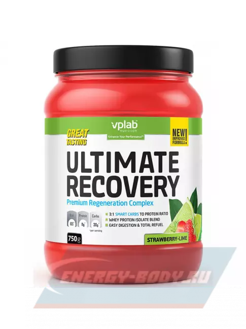 Предтерник VP Laboratory Ultimate Recovery 750 г, Клубника-Лайм