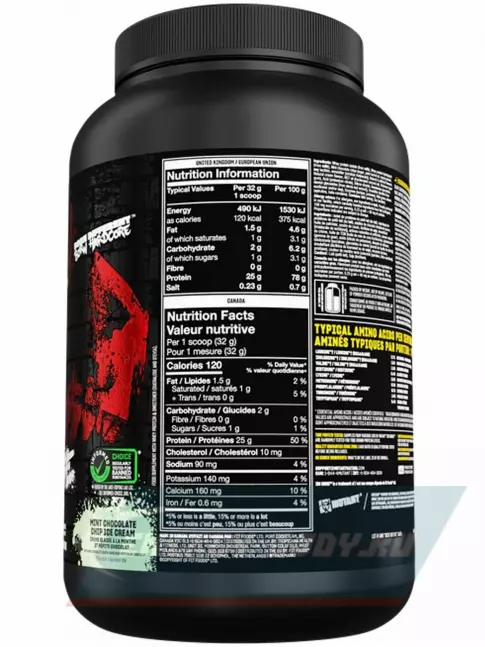  Mutant Iso Surge 727 г, Мятный с шоколадной крошкой