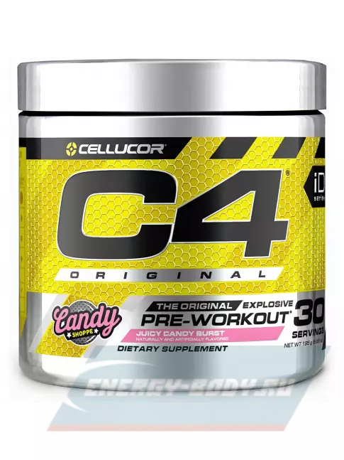 Предтерник Cellucor C4 Pre-Workout 195 г, Конфетка