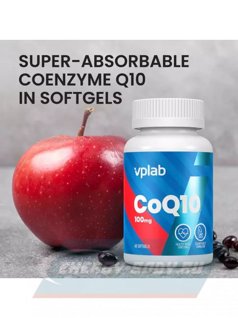  VP Laboratory COENZYME CoQ10 60 капсул